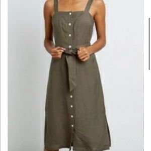 Rails Clement sleeveless midi dress size M